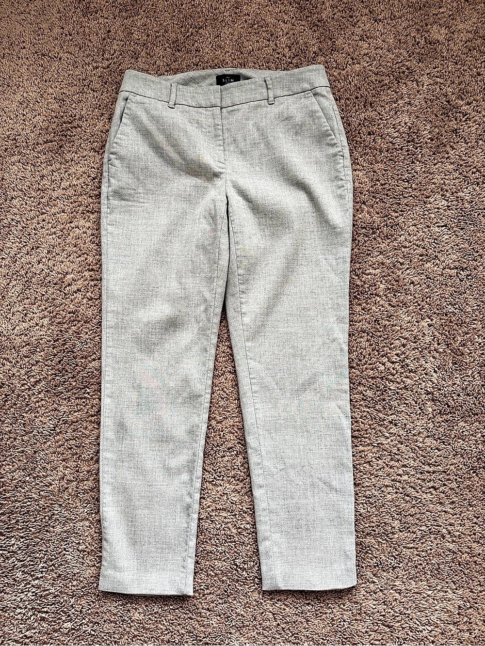 White House Black Market The Slim Ankle Pant Skinny Ankle Pants Gray Size 2